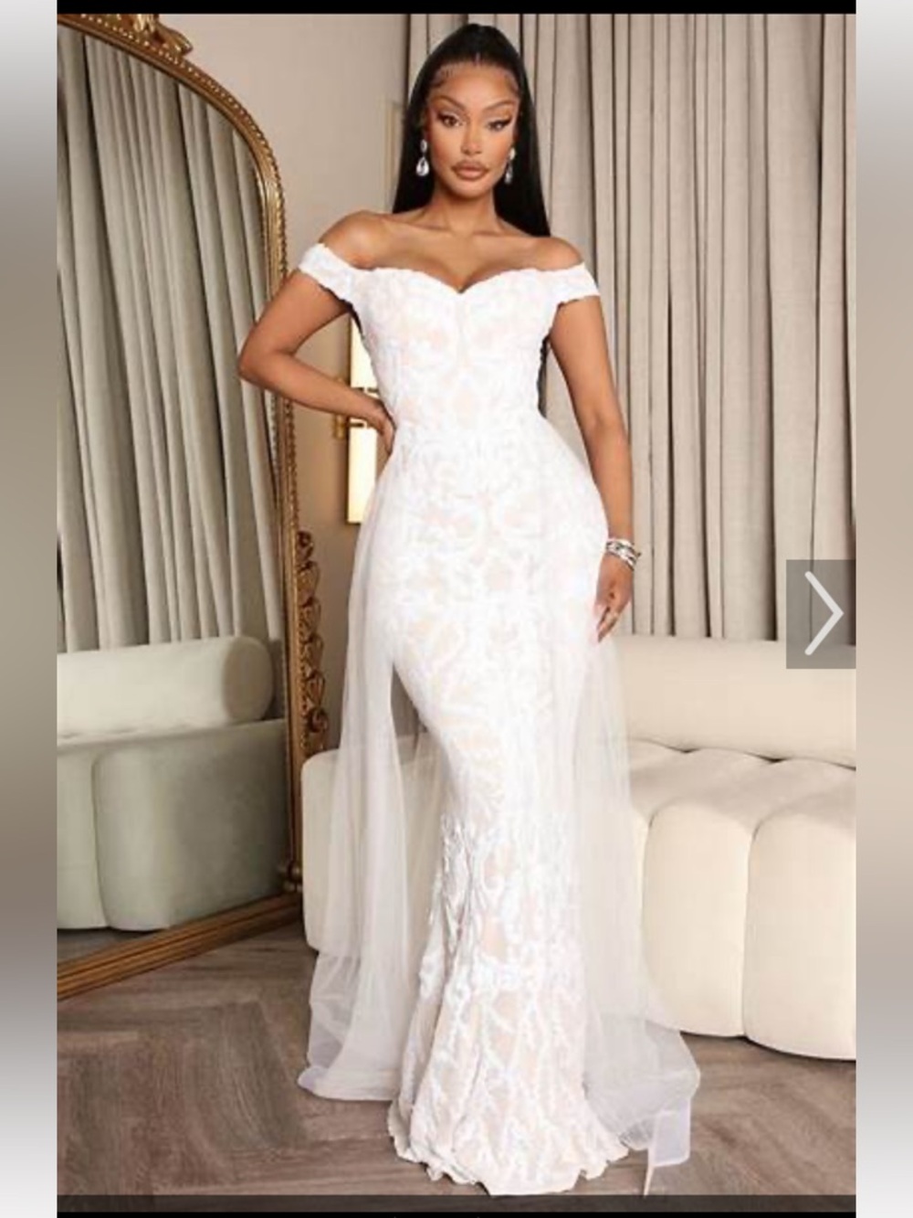 Impeccable taste sequin dress